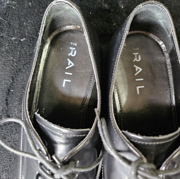 Mens The Rail Plain Toe Derby Shoe Size 10 - Picture 4 of 6